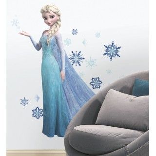 Disney Frozen Elsa Peel and Stick Giant Wall Decals