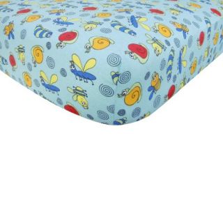 Bugs Flannel Fitted Crib Sheet