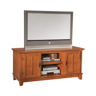 Pan American TV Stand, Cottage Oak