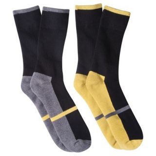 dENiZEN from the Levis brand Mens 2pk Contrast Sole Crew Socks  