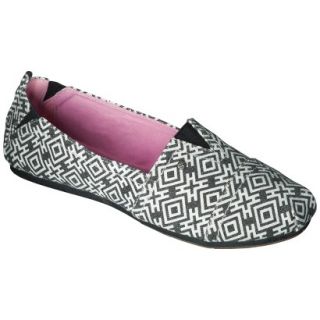 Womens Mad Love Lydia Loafer   Black/White 6.5
