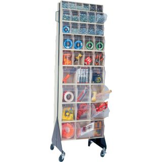 Quantum Storage Double Sided Floor Stand Unit   16 Inch x 23 5/8 Inch x 70 Inch