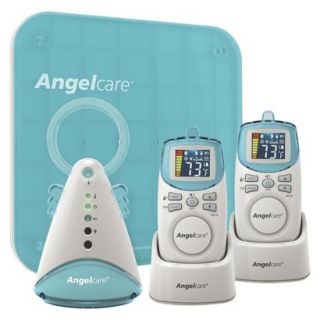 Angelcare AC401 2P Deluxe Movement and Sound Monitor with 2 Rechargeable Parent
