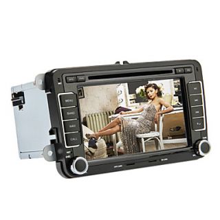 7 inch 2 Din TFT Screen In Dash Car DVD Player For Volkswagen With Canbus,Bluetooth,Navigation Ready GPS,iPod Input,RDS,TV