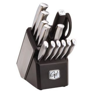 Guy Fieri Stainless Steel 14 Piece Block Knife Cutlery Set