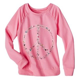 Girls Graphic Sweatshirt   Daring Pink S