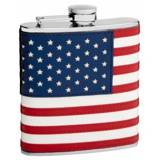 The Patriot 6 ounce American Flag Flask