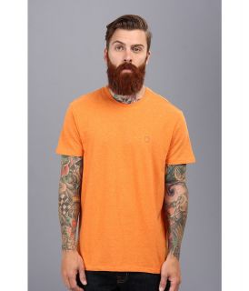 Ben Sherman Short Sleeve Basic Crew Neck Tee Mens Short Sleeve Pullover (Orange)