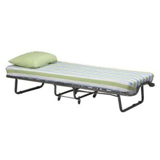 Twin Bed Linon Luxor Folding Bed   White