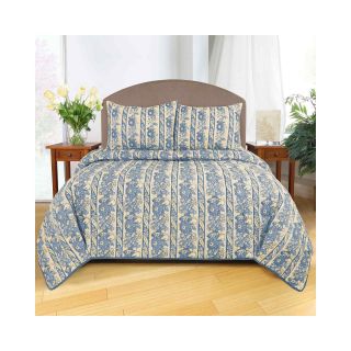 Park B Smith Park B. Smith Le Flaive Floral Quilt, Denim