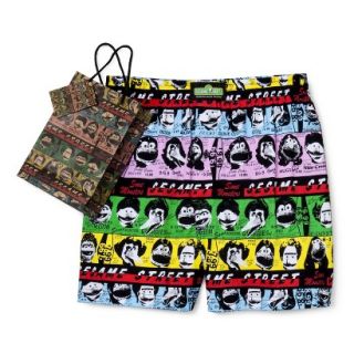 Mens Sesame Street Boxer with Free Gift Bag   S