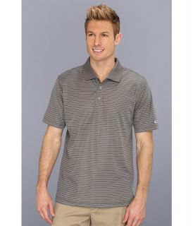 Oakley Ace Polo Stripe Polo Mens Short Sleeve Knit (Gray)