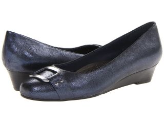 Trotters Laurel Womens 1 2 inch heel Shoes (Navy)