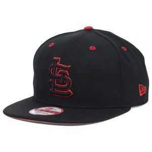 St. Louis Cardinals New Era MLB Night Snake 9FIFTY Strapback Cap