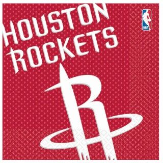 Houston Rockets Basketball   Lunch Napkins