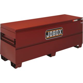 Jobox 72 Inch Heavy Duty Steel Chest   Site Vault Security System, 23.2 Cu. Ft.,