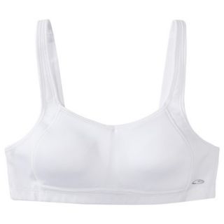 C9 by Champion Womens High Support Bra with Convertible Straps   True White 38D