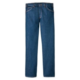 Dickies Mens Regular Fit 5 Pocket Jean   Indigo Blue 40x34