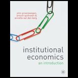 Institutional Economics  Introduction