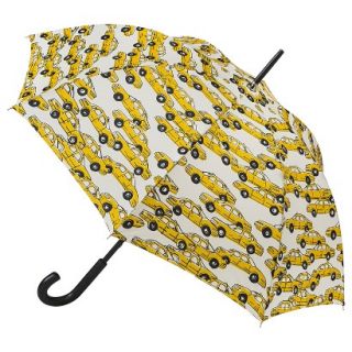 Totes Novelty Stick Umbrella   Yellow