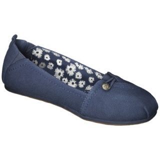 Womens Mad Love Lynn Canvas Loafer   Navy 11