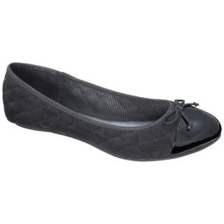 Womens Merona Madge Flat   Black 8.5