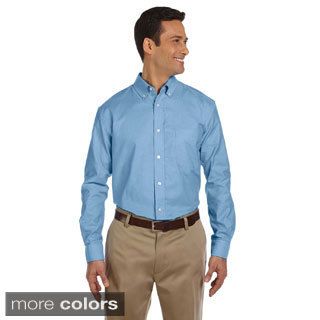 Mens Long sleeve Stain release Oxford