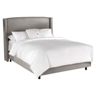 Skyline Queen Bed Skyline Furniture Embarcadero Nail Button Wingback Bed  