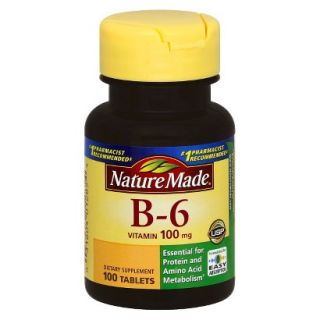 Nature Made B 6 100mg Tablet   100 Count