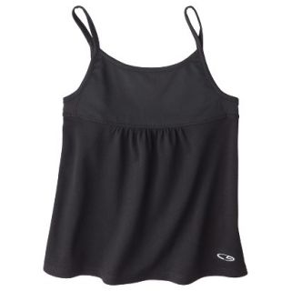 C9 by Champion Girls Fit and Flare Camisole   Ebony XL
