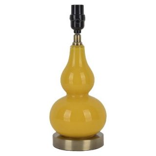 Threshold Small Double Gourd Lamp Base   Summer Wheat (Includes CFL Bulb)