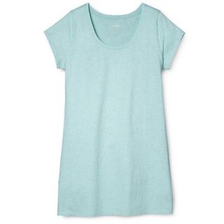 Mossimo Supply Co. Juniors Plus Size Tee Shirt Dress   Aqua 3X