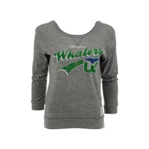 Hartford Whalers NHL Womens Long Sleeve Hi Lo T Shirt
