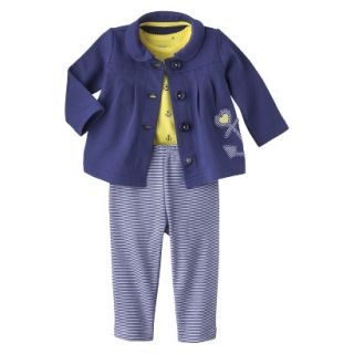 Just One YouMade by Carters Newborn Girls 3 Piece Cardigan Set   Yellow 24 M