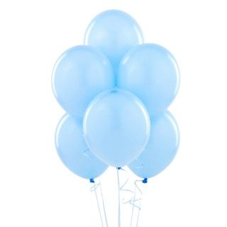 Sky Blue Matte Balloons