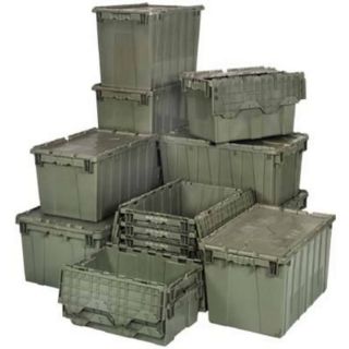 Quantum Storage Heavy Duty Attached Top Container   24 Inch x 20 Inch x 12 1/2