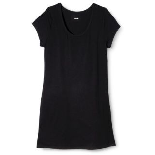 Mossimo Supply Co. Juniors Plus Size Tee Shirt Dress   Black 2X