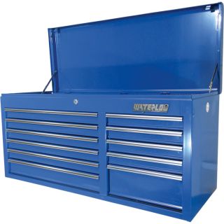 Waterloo 6 Drawer Top Toolbox   26 Inch W x 12 Inch D x 15 Inch H, Model WI600