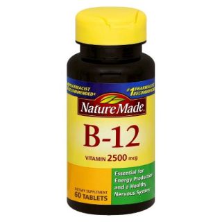 Nature Made B12 2500 mg Tablets   60 Count