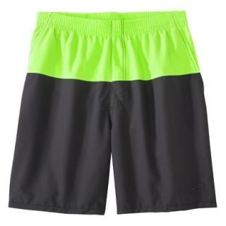 C9 By Champion Mens 7 Elastic Waist Swim Shorts   Green S