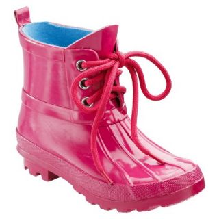 Girls Fisherman Rain Boots   Pink 11