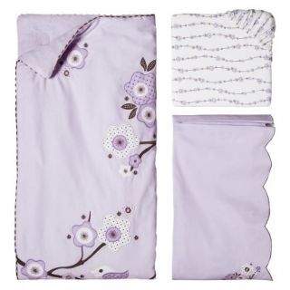 MIGI Blossom 3 pc Crib Set   Lilac