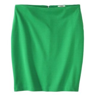 Merona Womens Ponte Pencil Skirt   Mahal Green   6