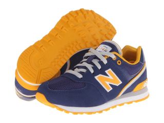 New Balance Kids KL574 Boys Shoes (Navy)