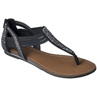 Womens Xhilaration Sidney Sandal   Black 5.5