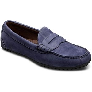 Allen Edmonds Mens Ventura HWY Navy Shoes, Size 7.5 D   21563