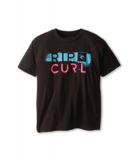 Rip Curl Kids Promenade Premium Tee Boys Short Sleeve Pullover (Black)