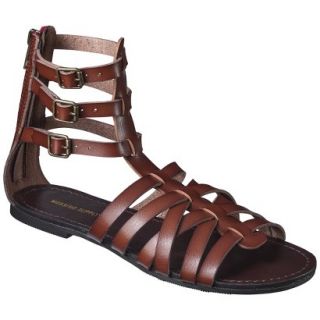 Womens Mossimo Supply Co. Pam Gladiator Sandals   Cognac 9