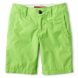 ARIZONA Poplin Chino Shorts   Boys 6 18, Green, Boys