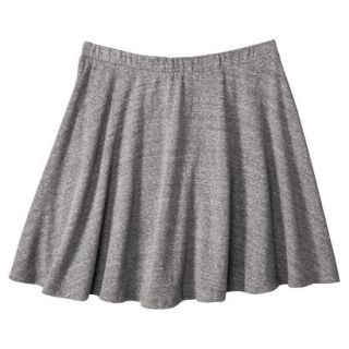Mossimo Supply Co. Juniors Short Flippy Skirt   Charcoal XXL(19)